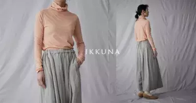 オーガニックコットン使用！締め付けないタートルネックTシャツを「IKKUNA(イクナ)」オンラインストアで8月1日(火)に発売