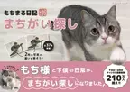 人気猫の「もちまる」をじっくり見てまちがいを見つけよう！大人気YouTube「もちまる日記」まちがい探しの本が7月10日より予約受付開始！