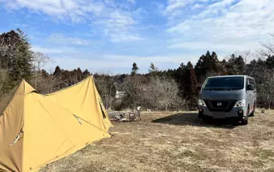 静岡のキャンプ場『グランパパキャンプ』が初心者向けプラン＆ワイルドキャンパー向けプランを3月7日(火)より予約スタート！