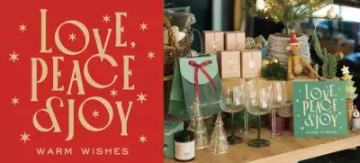 ホリデーシーズンに温もりと幸せを。 ライフスタイルショップ『HOWMORE LIVING』が クリスマスフェア「LOVE, PEACE &amp; JOY」を12月25日まで開催