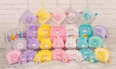 カラフルで可愛い人気キャラクター＜Care Bears(TM)＞のグッズがクレーンゲームや雑貨店で2023年9月中旬より順次展開！