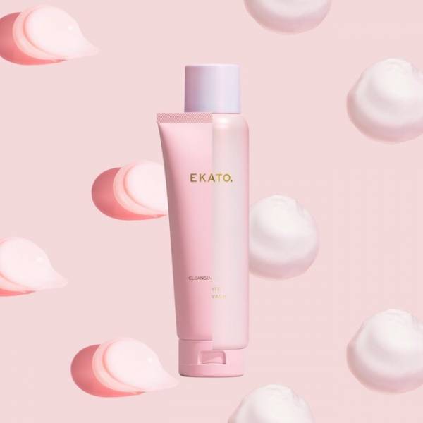 プロ級ケアを自宅で！「EKATO.」ミクロ泡の炭酸洗顔＆クリームクレンジング発売