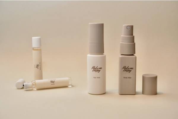 髪揺れるたび香りふわり！3つの香りの「メイクミーハッピー ヘアミスト」誕生