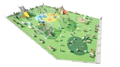 富山駅北口「牛島パークフロント」内に 小学生以下対象の有料遊具エリア「ごっこぱーく」が 11月6日(月)グランドオープン