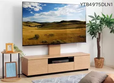 ヤマダイチオシ！電動昇降(300mm)テレビスタンドの大型収納付モデル「e-RIZE／イーライズ ストレージプラス」登場！