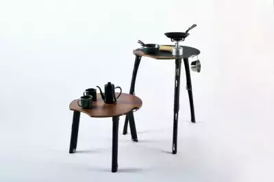 アウトドアブランド「TRIPATH PRODUCTS」変幻自在にトランスフォームする “ハイ＆ローテーブル”と専用収納バッグを4/29(土)より発売