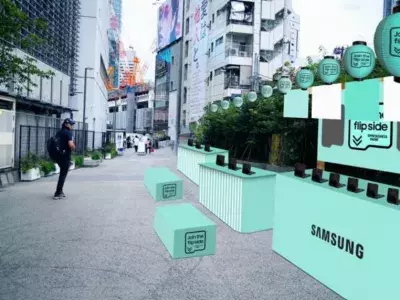 韓国で話題「折りたたみスマホ」の世界観を体験！期間限定イベント「Galaxy Z Flip5」10月29日（日）まで開催中。