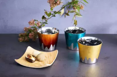 2月23日「富士山の日」に金沢箔の技が光るステンレス製二重カップ『FUJI CUP(フジカップ)』新発売！