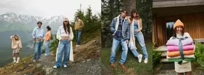 「American Eagle 2023 ホリデー コレクション」発表！デニムと重ね着コーデを楽しもう！