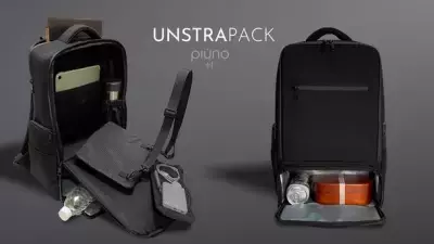 「保冷保温」ができる2階建て構造の高機能バックパック「UNSTRAPACK」Makuake公開3日で200万円突破！