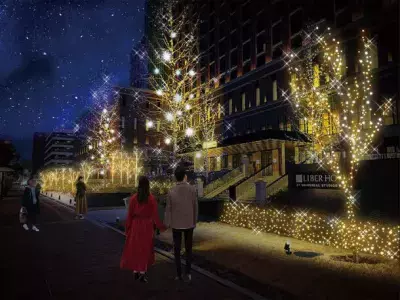 ＜リーベルホテル アット ユニバーサル・スタジオ・ジャパン＞ 聖夜を彩るディナーコースを始めとしたクリスマスイベントを実施