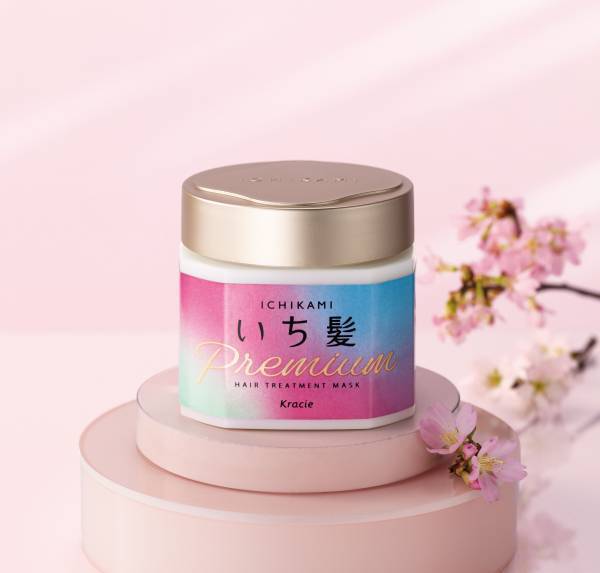 和草のちからで絹髪に。進化した「いち髪　プレミアム　ラッピングマスク」7月発売