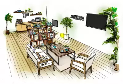 レイアウトに制限が多いテレビ、テーブル、ソファ…解決のカギは「テレビの置き方」にアリ！