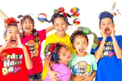 諸外国では学校行事としても楽しまれる 4月30日『Crazy Hair Day（派手髪の日）』に神戸・三宮で「Crazy Hair Dayパレード」開催