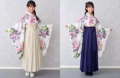 “着付け不要”な唯一無二の手書き柄「小学生卒業袴」に英国発インテリア＆ライフスタイルブランドとのコラボ柄が新発売！