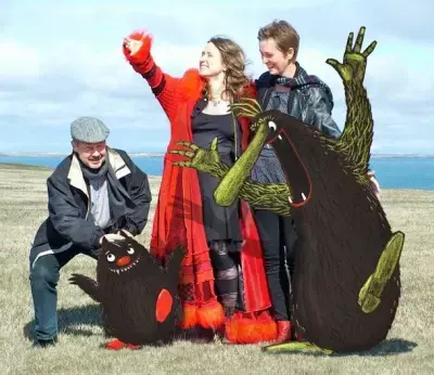 『アイスランドのかいぶつ絵本シリーズ』パネル展示・読み聞かせ会 多摩市のアイスランドウィーク 2023にて6月7日から開催