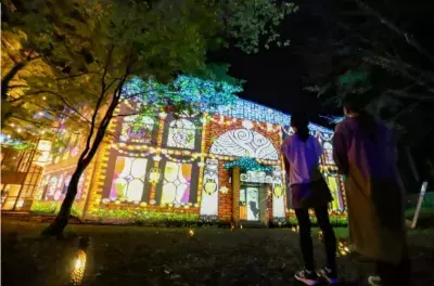 光の切り絵と音楽の幻想空間「チバームランド 光の切り絵 ナイトウォーク」開催中！自由研究におすすめのワークショップも