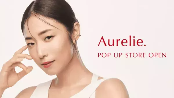 MEGUMIが手がけるエイジングケア「Aurelie.」初のPOP UP STORE開催