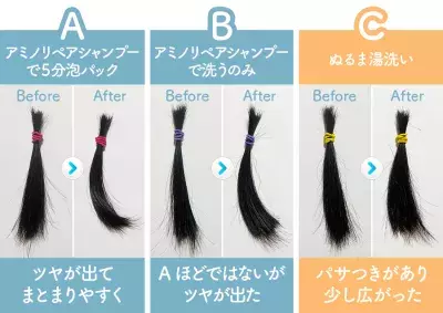 モニター満足度95.5％！自然由来成分100％ヘアケア 「アミノリペアシャンプー」＆「アミノリペアヘアミルク」 国産オーガニックコスメ会社からW新発売