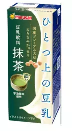 『ひとつ上の豆乳』ブランドから、本格的な「濃いお抹茶」味が登場！