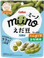 カルビー『miinoえだ豆 しお味』がコンビニエンスストアで先行新発売