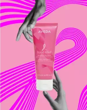 ハンドケアでピンクリボン活動に参加しよう！「AVEDA」限定ハンドクリーム発売