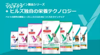日本ヒルズ、20年ぶりの総合栄養食 新ブランドを発表 　“動物病院・ペット専門店限定”で3月から提供開始