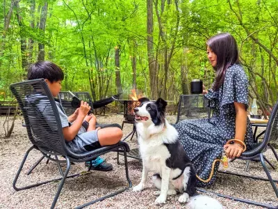 那須高原の「グランピングカフェ＆バー“たき火”」が わんちゃん無料となり2024年9月7日にリニューアルオープン！