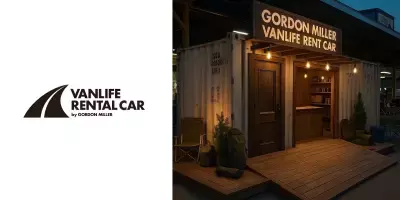 大分を“泊まりながら観光できる”バン専門のレンタカーショップ「GORDON MILLER VANLIFE RENT CAR」2025年7月26日(土)グランドオープン
