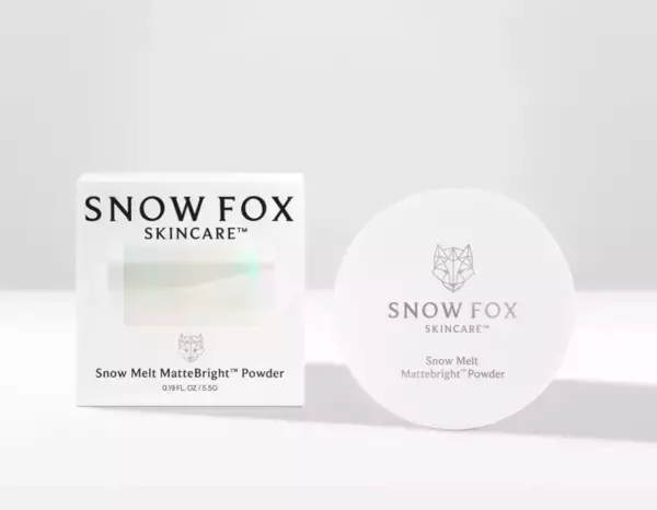 くすみ・毛穴・テカリを一掃！「SNOW FOX SKINCARE」クリーン処方のフェイスパウダー発売