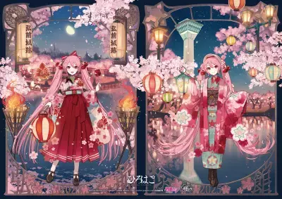弘前・函館×桜ミク「ひろはこ春の観光キャンペーン」2025年4月12日スタート！