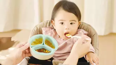 離乳食タイムの革命！持ちかえの手間なくお食事タイムをスムーズに【くるくるプレート】5月上旬発売