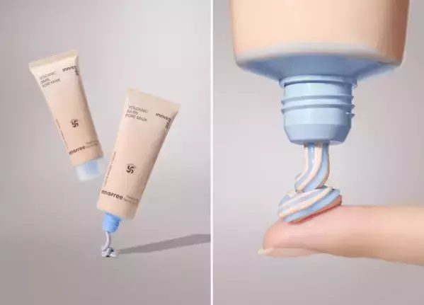 頑固な毛穴・角質にたった3分！イニスフリー「クリームクレイマスク」誕生