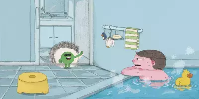 伊豆見香苗×ポップしなないで　お風呂ぎらいも好きになる絵本『どっぽん！バスボール』が風呂の日(2/6)に発売！テーマ曲も同時リリース