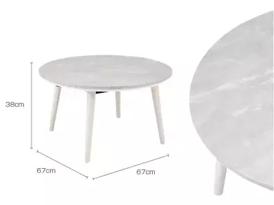 幅67cmのコンパクト設計！円形パーソナルこたつ「シロナ」「ニコロ」を2025年10月中旬に発売