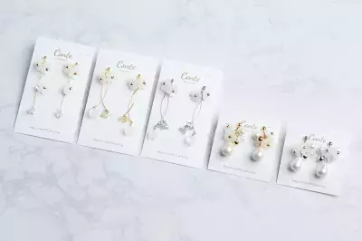 太陽光で色が変わるピアス・イヤリング！2025年春新作「色づく桜」を販売開始