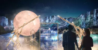 光と音が織りなす幻想空間「大濠公園 日本庭園 宙(SORA)」イルミネーションイベント2025年7月4日より開催！