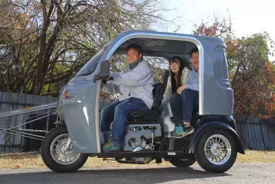 バイクとクルマの“いいとこどり”トライクの250ccモデル 「APtrikes250」予約受付を2025年2月10日開始！
