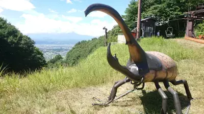 夏限定の巨大昆虫出現＆お宝発掘体験！温泉やBBQも楽しめる佐久平パラダで家族の思い出づくり