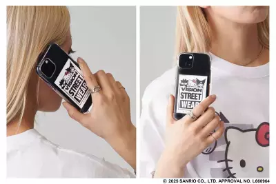 ハローキティ、クロミ、バッドばつ丸とストリートブランド「VISION STREET WEAR」のコラボTシャツが登場！Ha-Li-C STOREで2025年5月21日(水)販売開始
