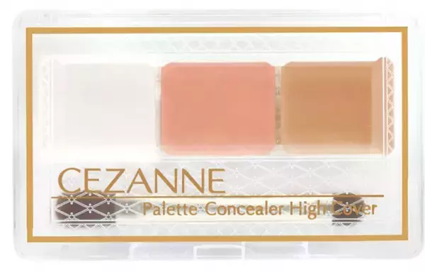 高カバー×高密着！「セザンヌ　パレットコンシーラー ハイカバー」に血色ピンク新登場