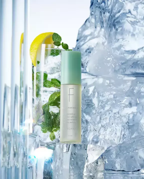 「F ORGANICS」夏肌をクールダウンするオーガニック冷感ボディミスト新発売