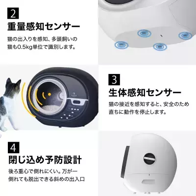 【2025年最新モデル】ONEKOSAMA OINUSAMAが“安心安全”に こだわり抜いて開発した「自動猫トイレ」が2025年8月販路拡大！