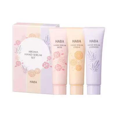 ギフトや自分へのご褒美にも！気分で選べる3種の香り、ハンド用美容液『アロマハンドセラムセット(3本入り)』2025年11月19日(水)より数量限定新発売！