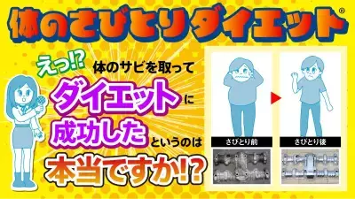酸化還元反応を活用した「体のさびとりダイエット」YouTube公式チャンネルで順次公開