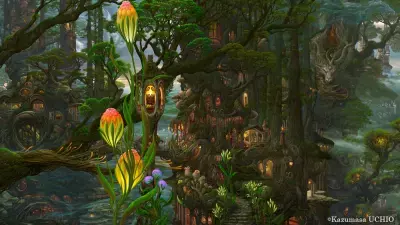 ファンタジーアートの巨匠・内尾 和正、画業45周年記念個展開催