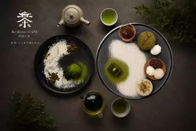 お茶を「食べる・飲む・体験する」関東初※の体験型日本茶カフェ Re:Route CAFE 自由が丘 6/17オープン