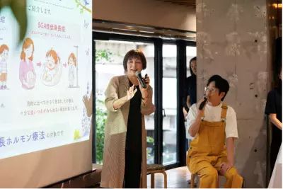 木下ゆーきさんが伝えた「横ではなく縦で比べる」子どもの成長の見守り方