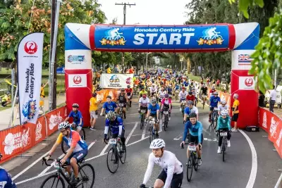 絶景のオアフ島を駆け抜ける、自転車で楽しむ人気のリゾートライドイベント「ホノルルセンチュリーライド2026」参加ライダー募集開始！！