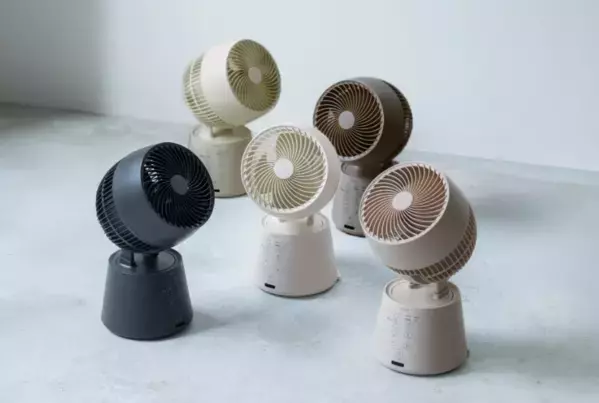 空間に溶け込む絶妙カラー！シロカ「3Dサーキュレーター」第2弾5月16日発売